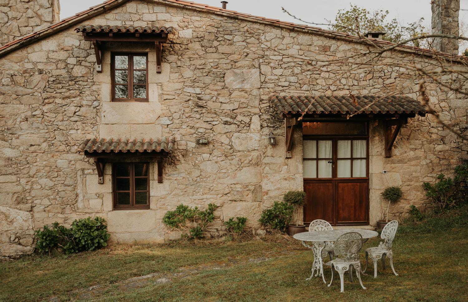 Gasthaus Casas Alexandre Pontevedra Exterior foto